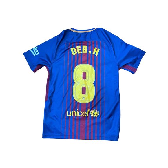 Nike FC Barcelona Men’s Small Soccer Jersey 2017/18 #8 - Picture 6 of 6